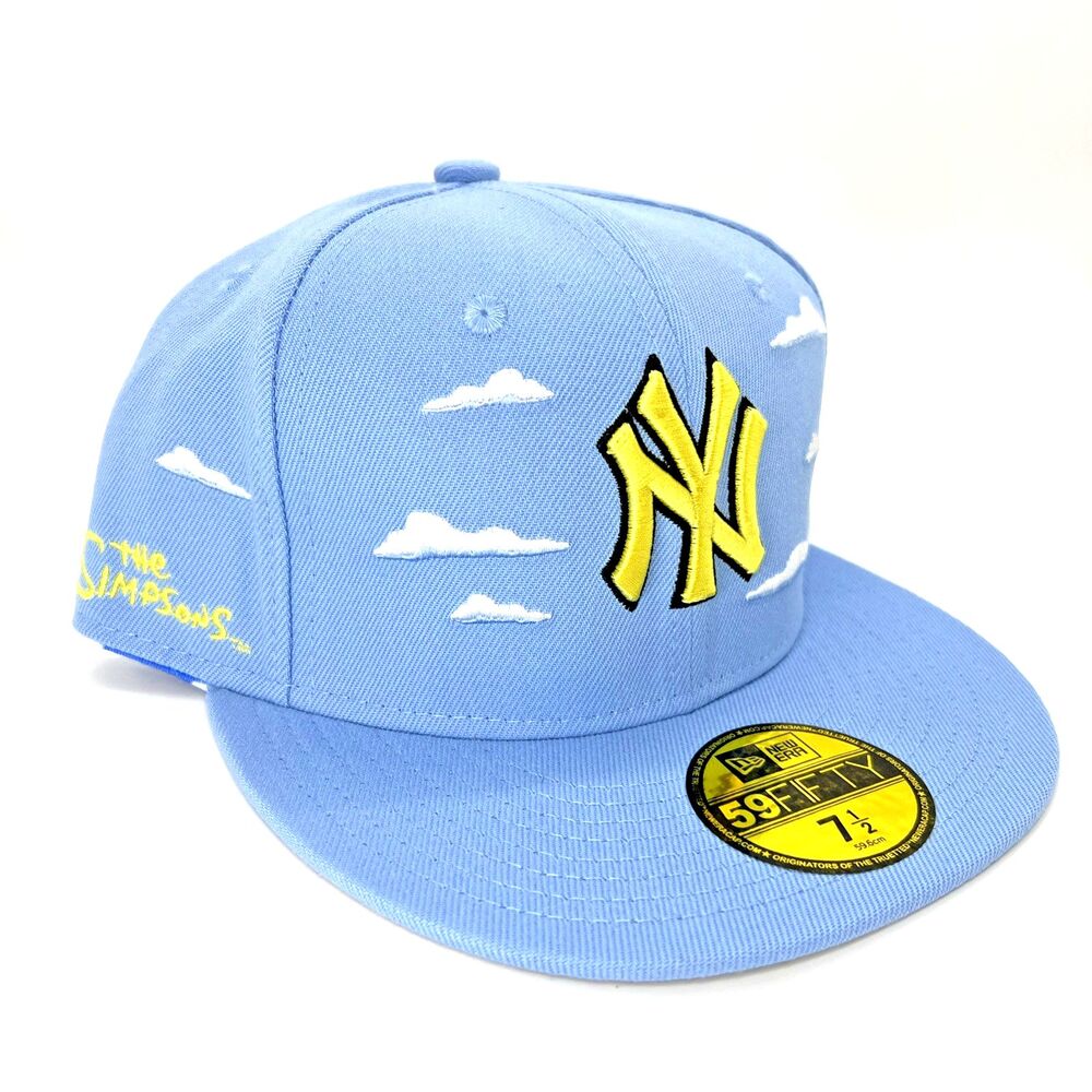 New Era New York Yankees The Simpson Exclusive Edition Blue Cloud 59Fifty Fitted